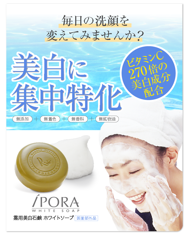 1個 ポイント20倍＆10％OFF薬用 ホワイトソープ 100g×1個 | 株式会社